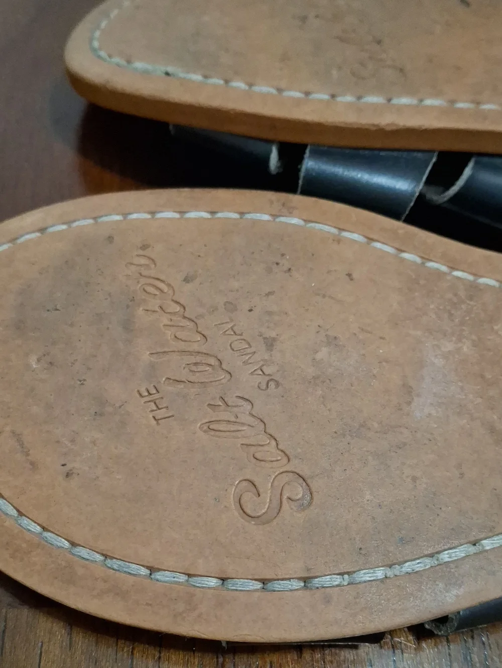 Salt Water Sandals by Hoy - Size 5 Classic Black